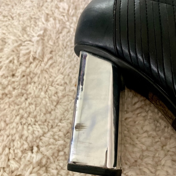 POSTER GRL | Ankle Boots with Mirror Heel - 8 - Picture 6 of 7